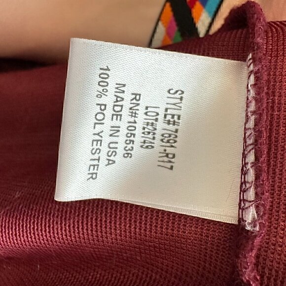 SUPER SOFT silky faux fur crimson red open front vest cardigan women's p… - Picture 5 of 9